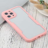 Acrylic + TPU 360 Degrees Full Coverage Shockproof Protective Case, For iPhone 12 Pro